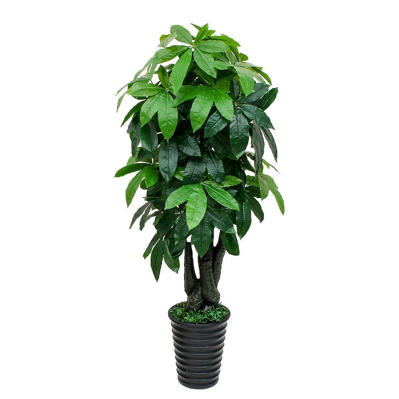人造仿真植物吉祥发财树盆栽绿色植物大型装饰盆景客厅落地仿真树