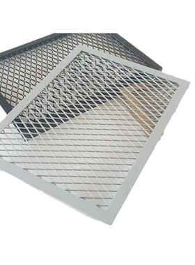 饰铝板装拉网张室内天花穿孔扩装板饰网YAM格铝单板吊顶菱形网