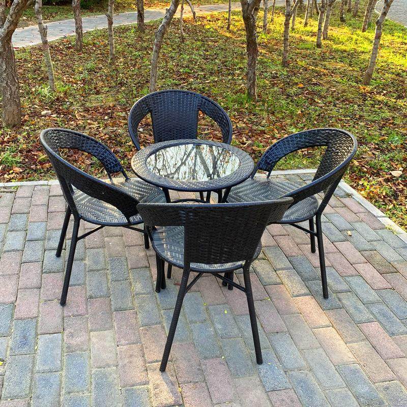 阳台小桌椅庭院休闲座组合室露台小盆椅外户外布置椅藤编椅子藤椅,商业/办公家具,商用藤编家具,淘宝优惠券,粉丝福利购,淘宝优惠卷