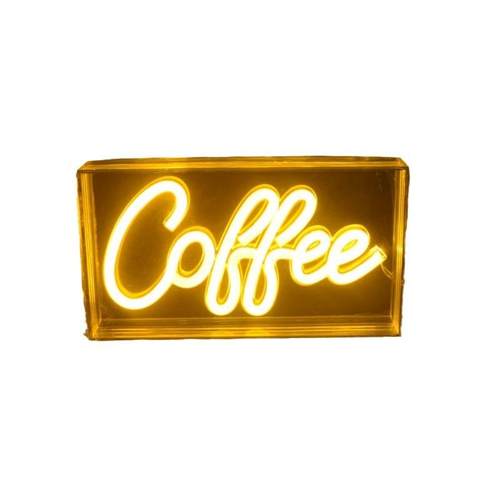 LED霓虹灯发光字母框体酒吧餐厅门店广告牌ins舞台背景墙装饰灯牌