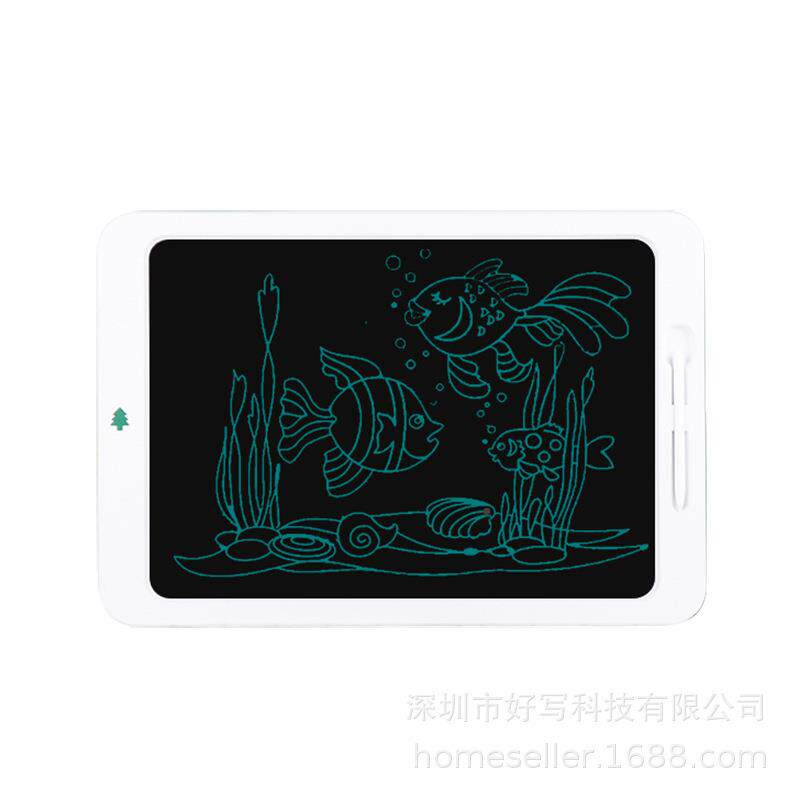 晶写液字板9寸电子黑板见描述儿童绘画涂办公板留言会议鸦手写板