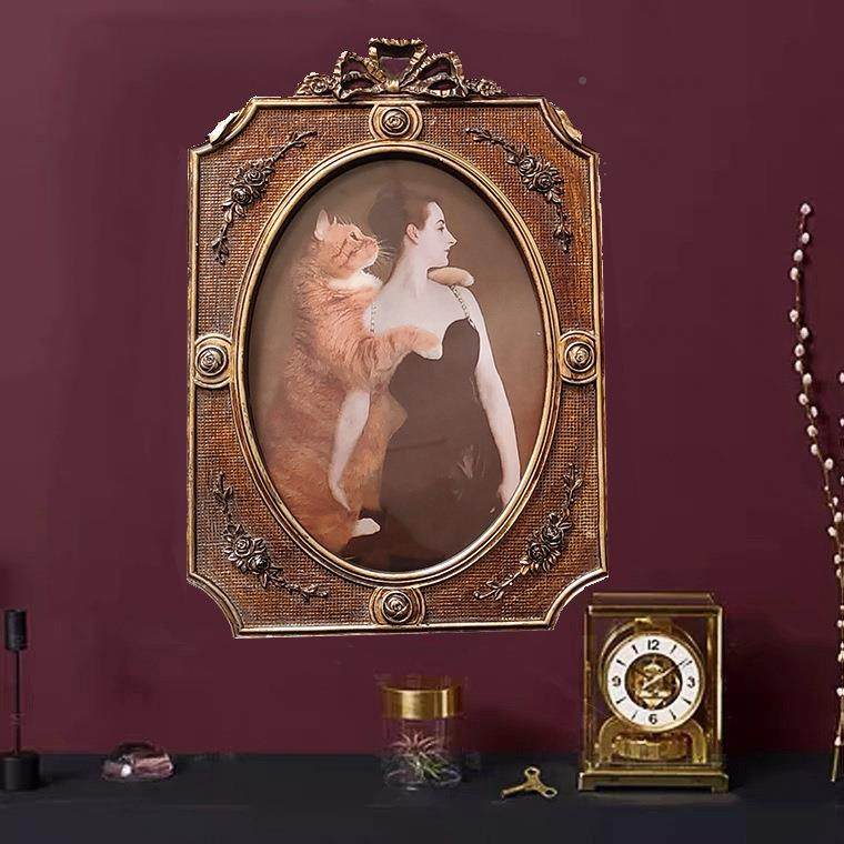 欧式复厅树脂相框摆装饰画框客厅JA11卧室餐玄关挂古画美式台卧室,家居饰品,DIY亲子装饰画,淘宝优惠券,粉丝福利购,淘宝优惠卷