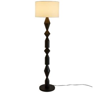 饰6012 简约中古卧风室装 L书房氛围落地灯 侘寂风客厅落地美式 法式