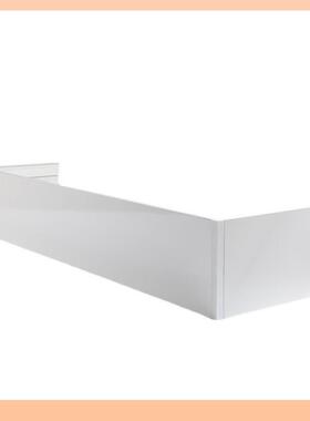 ?F77M6779窗金帘盒窗帘遮挡盒铝合帘轨道盒板顶装侧装窗挡板装饰