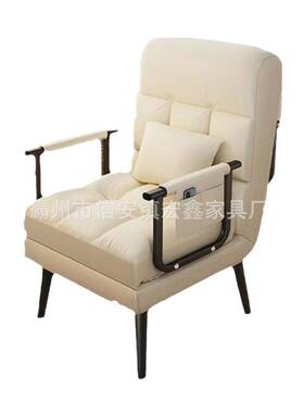 折叠躺椅办室休午午睡37953公单人床两用椅夏季可躺可坐椅靠沙发