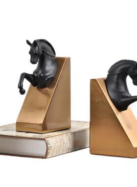 动式轻奢SK-0003一对马头摆件级感高家居酒店物装饰欧礼物礼品工