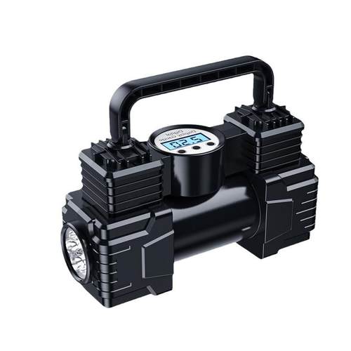 车载充气泵汽车用大功率小轿车多功能便携电动双缸高压轮胎打气泵