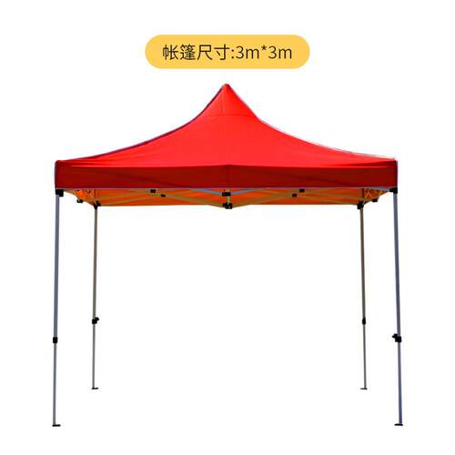 厂家高光半自动3*3户雨地摆摊商棚用折叠四摊角帐篷伸缩外式棚子