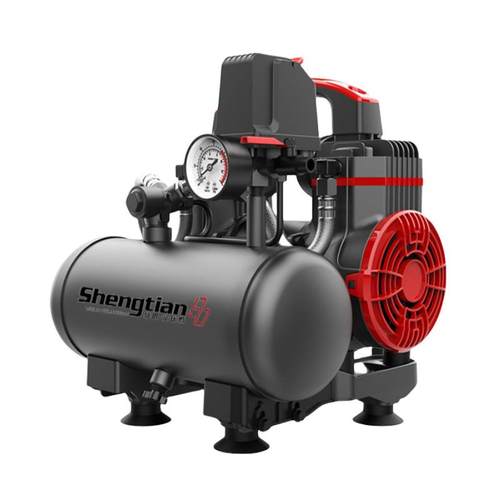 空压机220v小型工业级无油静音便携木工高压打气泵空气压缩机气泵