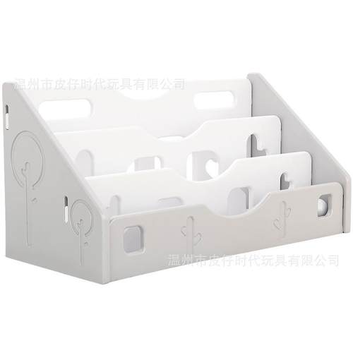 儿童书架简易小型办公桌上卧室落地置物架宝宝书柜收纳多层绘本架