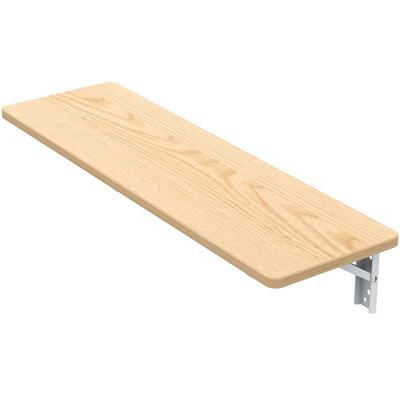 墙上叠桌置物家用挂墙架隔板厨房墙壁免66694打孔一字板壁折式挂