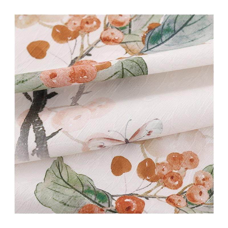 四面弹枝提花清荷新花水KLW墨印花面料布春夏连衣裙女装旗袍树料,居家布艺,海绵垫/布料/面料/手工diy,淘宝优惠券,粉丝福利购,淘宝优惠卷