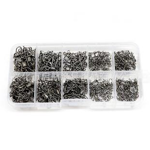 美转环批發钓别针套E61装210个八字环器8路亚海快速连式接渔具配