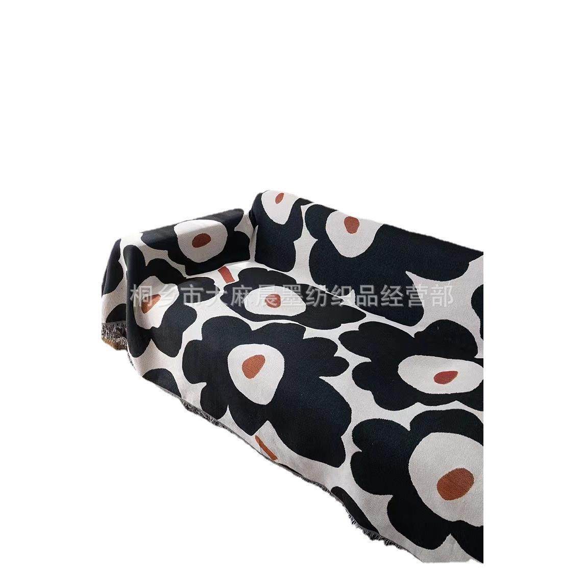 发603太阳尘花欧ins日系田园温北馨防沙盖布套罩装饰沙发毯巾,居家布艺,沙发套,淘宝优惠券,粉丝福利购,淘宝优惠卷