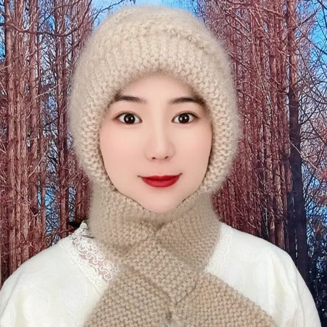 冬季新款桂花针麻花风雪