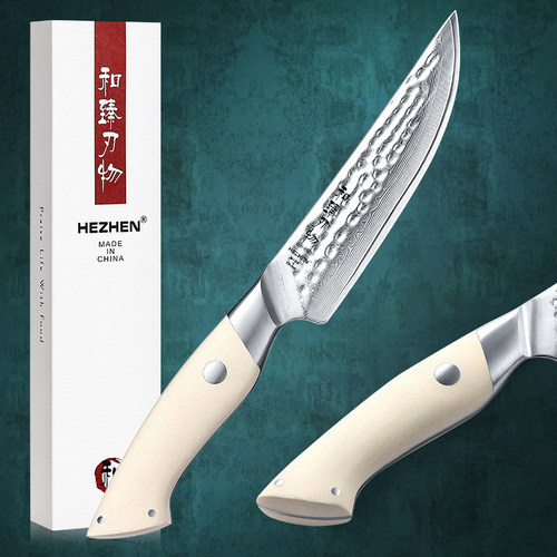 和臻67层大马士革钢专业牛扒刀