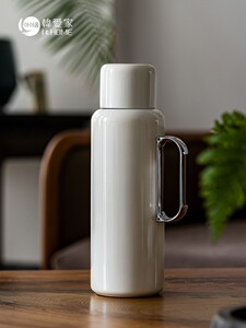 韩爱家焖茶壶机械显温保温壶316不锈钢白茶闷泡壶茶水分离泡茶杯