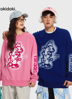 tokidoki/淘奇多奇tokidoki潮牌圆领趣味感毛衣男女同款情侣上衣