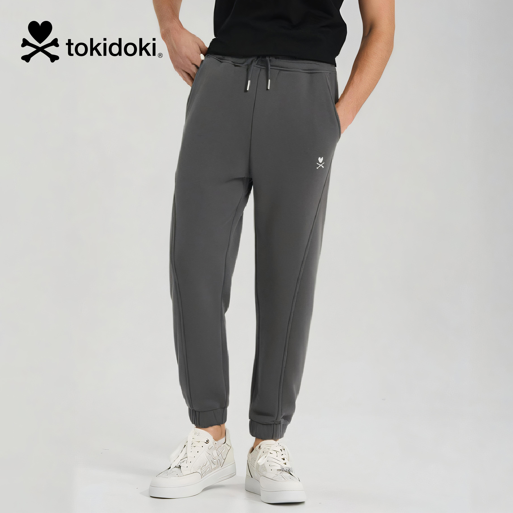 休闲运动tokidoki长裤加绒裤子