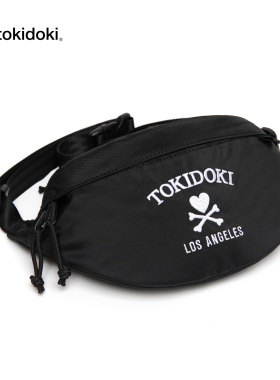 tokidoki官方潮牌情侣款腰包时尚绣花户外运动斜挎包随身包便携包