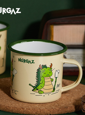 campout炉营户外野营露营杯子饮料啤酒咖啡杯旅行烧烤烧水搪瓷杯