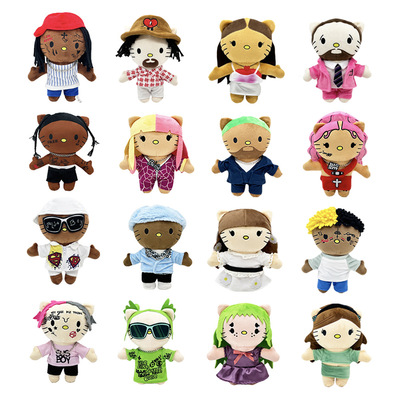 新款 Travis Scott plush 特拉维斯·斯科特毛绒玩具 玩偶 公仔