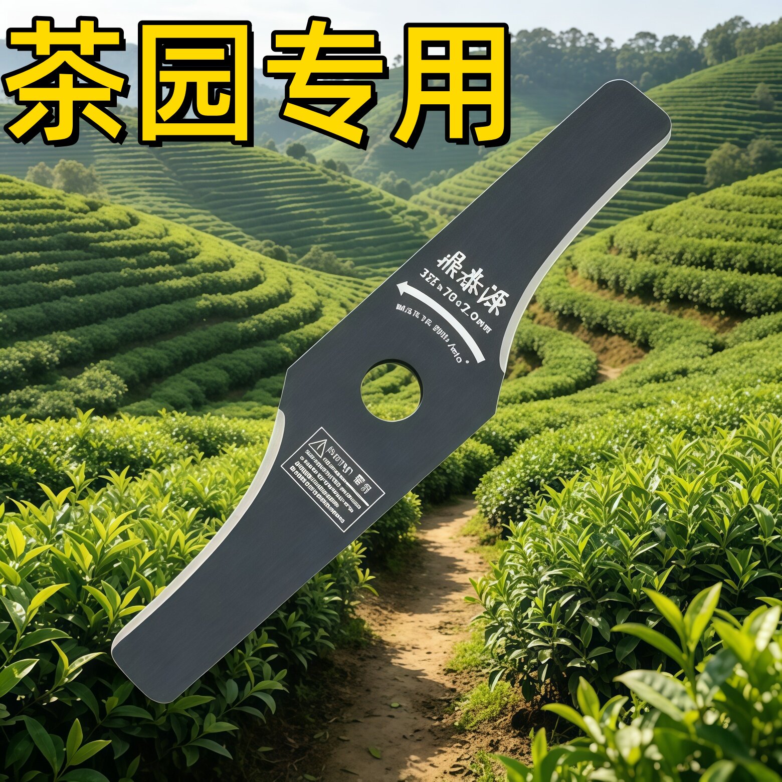 【茶园专用】割草机刀片锰钢