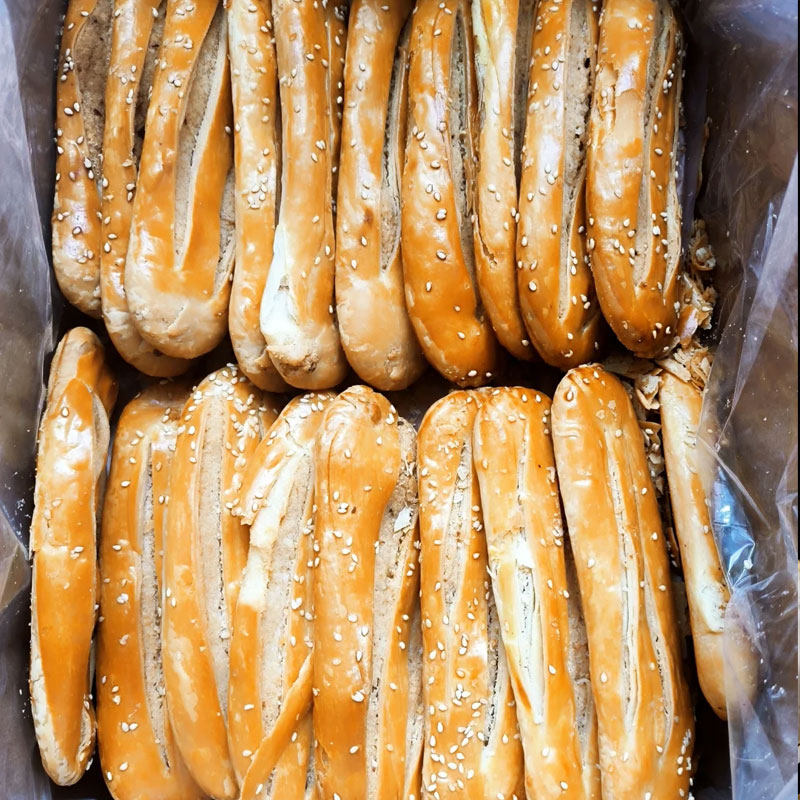 【开袋即食】牛舌饼老式酥皮椒盐咸味酥饼手工薄脆北方传统糕点心