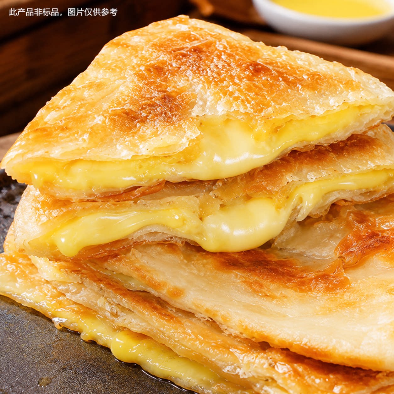 【特色小吃】印度飞饼水果味爆浆香蕉菠萝黄油酥皮家庭装半成品