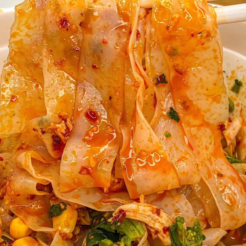 速食食品面陕西特产西安麻酱红油