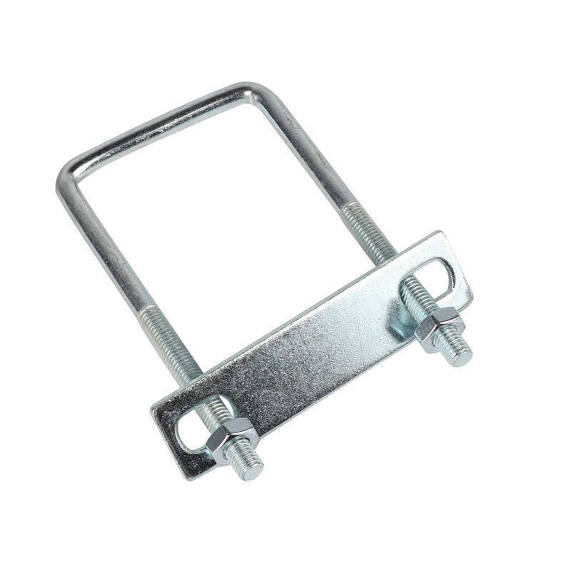 方形螺栓直角u型螺栓u型管卡u型螺丝卡箍抱箍方管固定卡扣方形卡