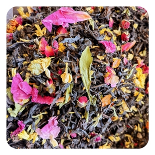 新疆花茶香茶乎玛热木玫瑰花红茶茉莉花菊花甜叶菊栀子调味混合茶