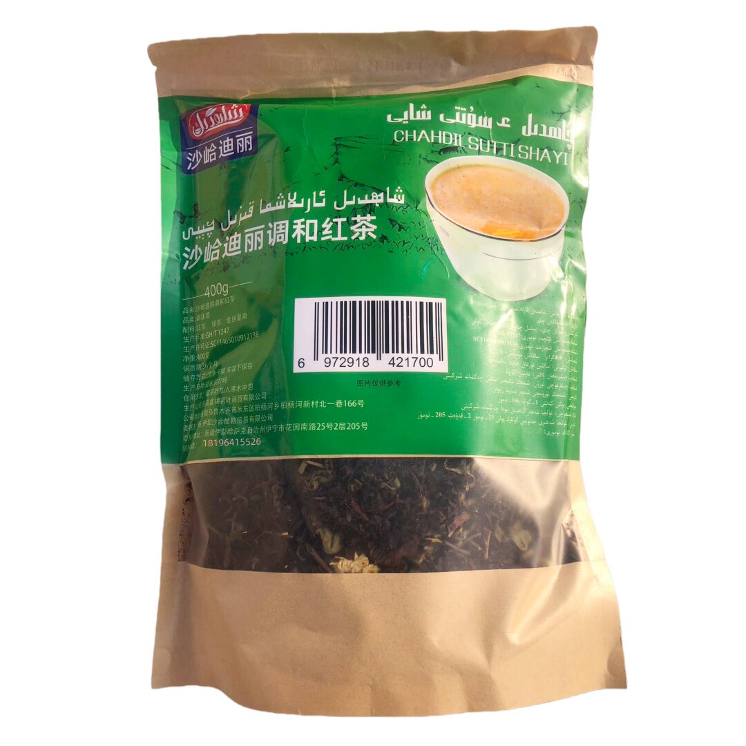 新疆奶茶沙峆迪丽调和红茶图片