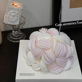 包邮网红烘焙生日蛋糕装饰威化纸圆片成品ins高级感切圆工具插件