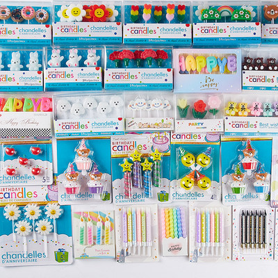 生日蜡烛蛋糕装饰插件ins