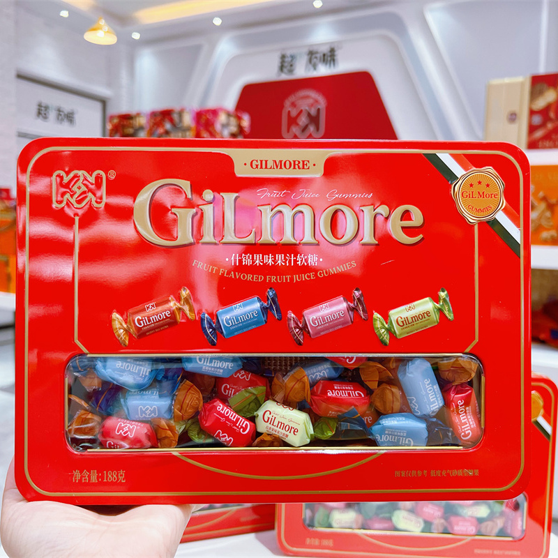 香港保达食品超友味KK什锦果汁软糖铁盒装婚庆喜糖送礼年货伴手礼