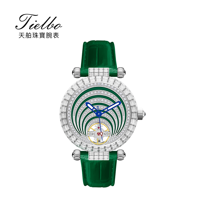 复古风男女情侣对表,机械机芯