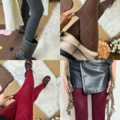 BON 复古菱格弹力显瘦棉质连裤 袜韩系镂空多色性感美腿打底袜秋冬