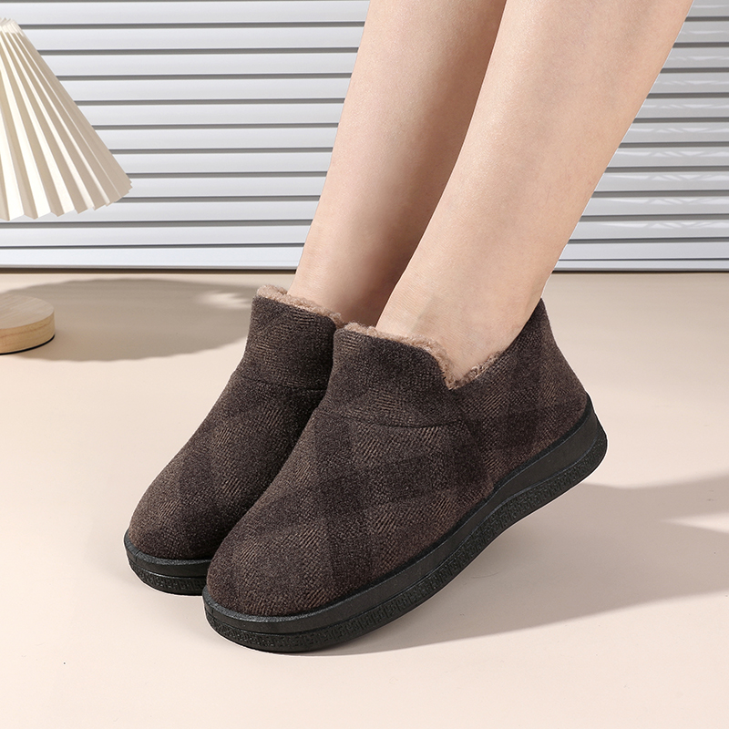 新款北京棉鞋防寒棉拖鞋冬季加绒