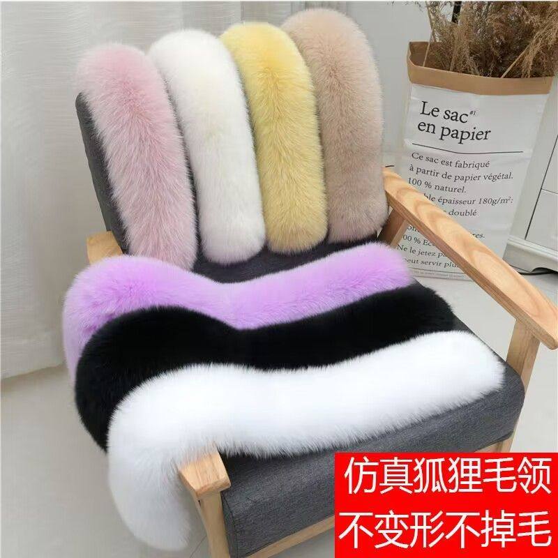 可拆卸白色毛领 仿貉子毛毛领子女羽绒服毛领单买 情侣款通用帽条,服饰配件/皮带/帽子/围巾,假领,淘宝优惠券,粉丝福利购,淘宝优惠卷