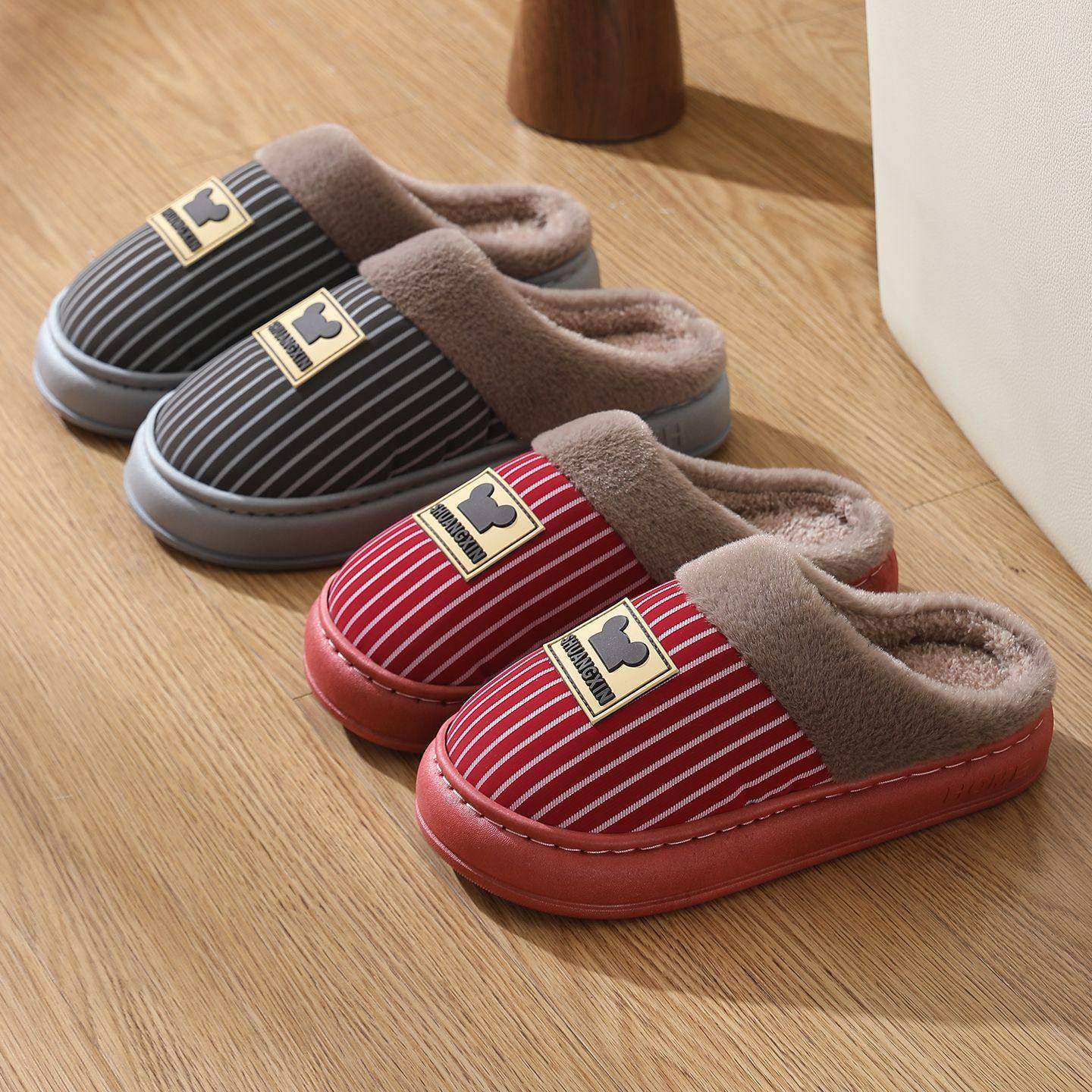 室内家居保暖棉拖鞋男士2026年冬季新款防滑厚底防水女士拖鞋勃肯,女鞋,勃肯鞋/软木鞋,淘宝优惠券,粉丝福利购,淘宝优惠卷