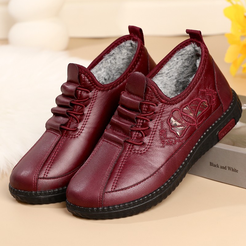 冬季保暖女士棉鞋加绒休闲百搭