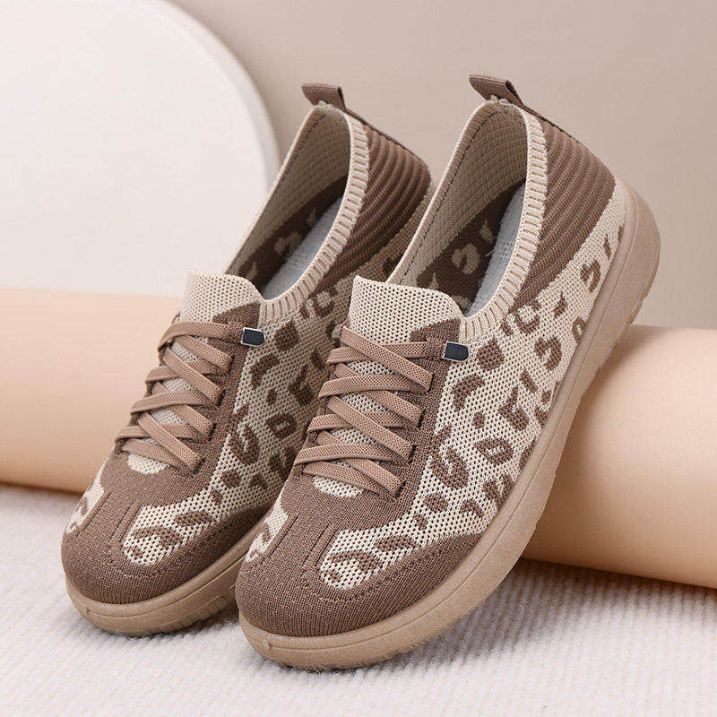 飞织透气软底妈妈鞋2026春秋新款懒人休闲鞋老北京布鞋女轻便防滑,女鞋,棉鞋,淘宝优惠券,粉丝福利购,淘宝优惠卷