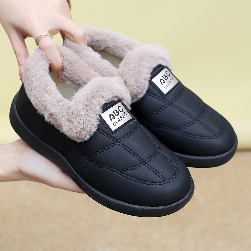 冬季新款雪地靴女棉鞋加绒加厚