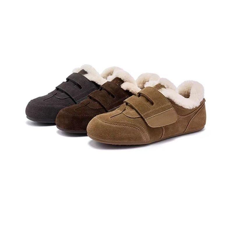 2025冬季新款加绒保暖休闲妈妈鞋复古时尚魔术贴德训鞋运动鞋板鞋,女鞋,勃肯鞋/软木鞋,淘宝优惠券,粉丝福利购,淘宝优惠卷