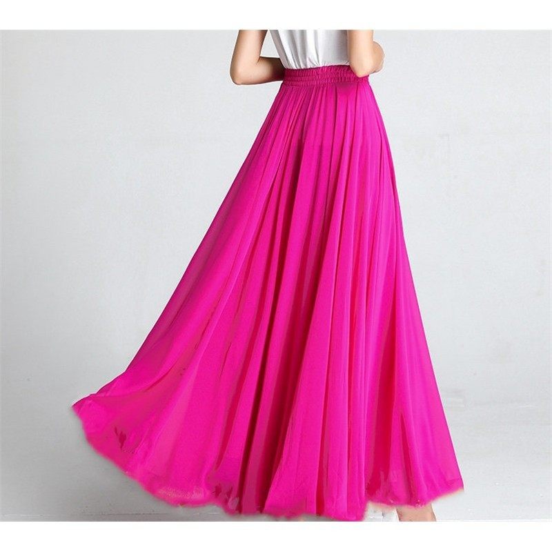 720度大摆裙舞蹈裙雪纺半身长裙新疆舞沙滩裙万疆舞裙红色表演出,女装/女士精品,大码半身裙,淘宝优惠券,粉丝福利购,淘宝优惠卷