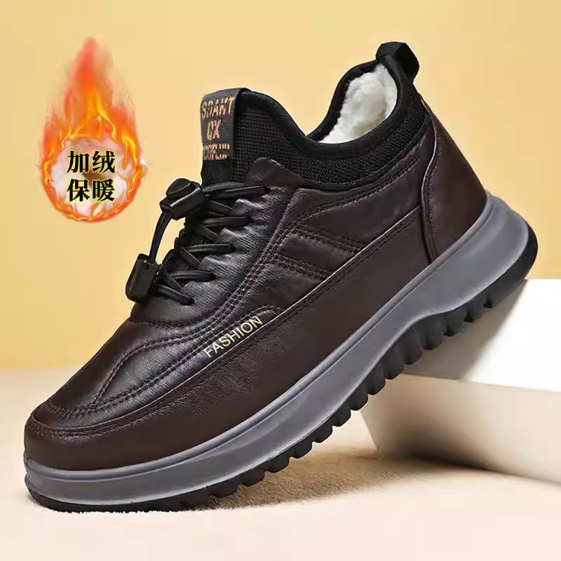 2025年新款冬季棉鞋男保暖布鞋