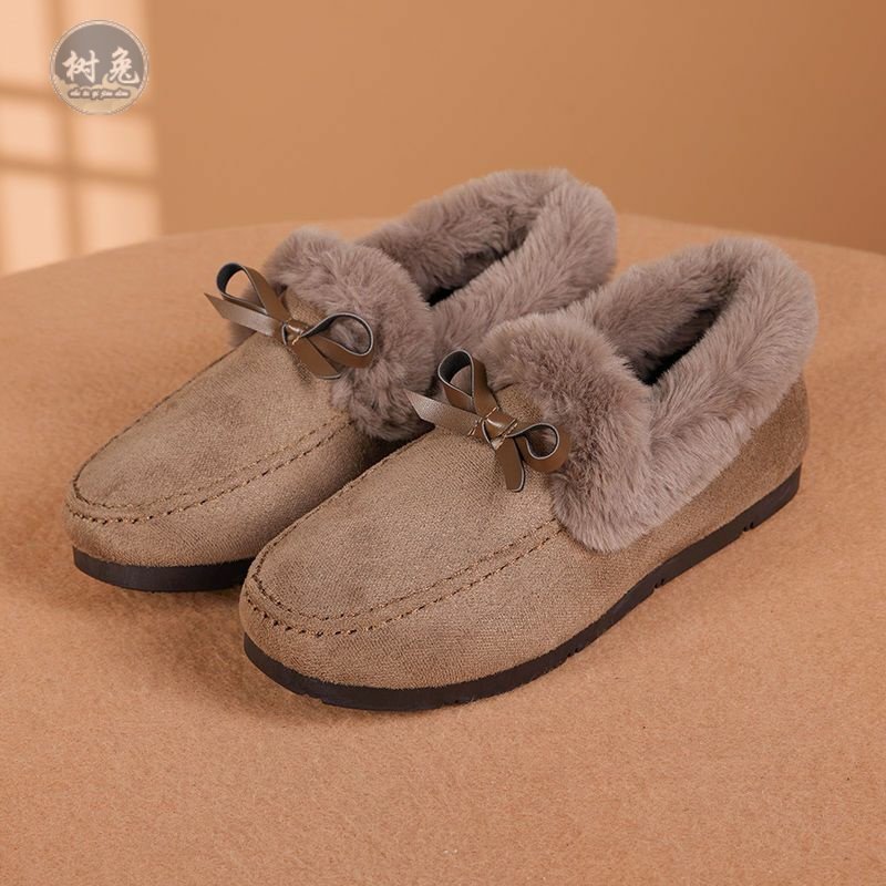 豆豆鞋女2023新款妈妈鞋洋气加绒加厚保暖棉鞋软底百搭一脚蹬棉鞋,服饰配件/皮带/帽子/围巾,多件套,淘宝优惠券,粉丝福利购,淘宝优惠卷