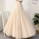 纱裙半身裙女2026春新款 高级感网纱A字裙子长裙高腰大摆裙舞蹈裙