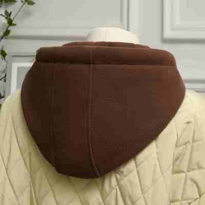 卫衣帽子单独羽绒服帽子可拆卸